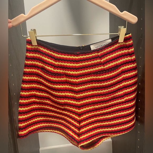 Hellessy Red, Navy, Yellow Cotton Knit Set - Picture 2 of 9